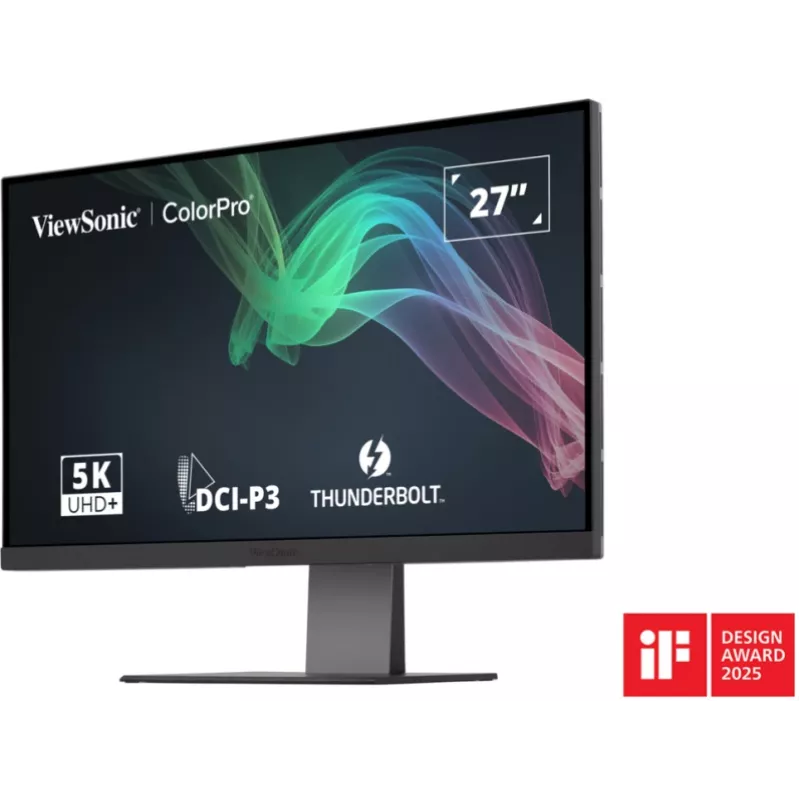 Viewsonic VP2788-5K kompiuterio monitorius 68,6 cm (27 colių) 5120 x 2880 pikselių 5K Ultra HD LED juodas