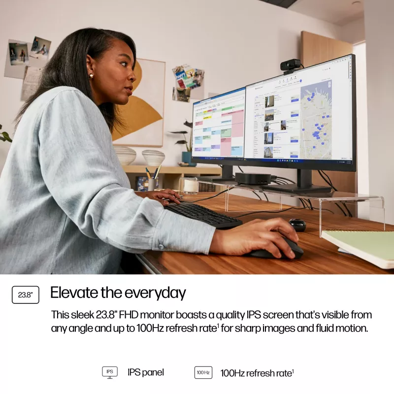 Monitorius HP Series 3 Pro 23.8 col. FHD LCD 1920x1080