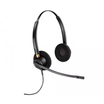 HP Poly EncorePro 520D su Quick Disconnect Binaural skaitmeninės ausinės TAA