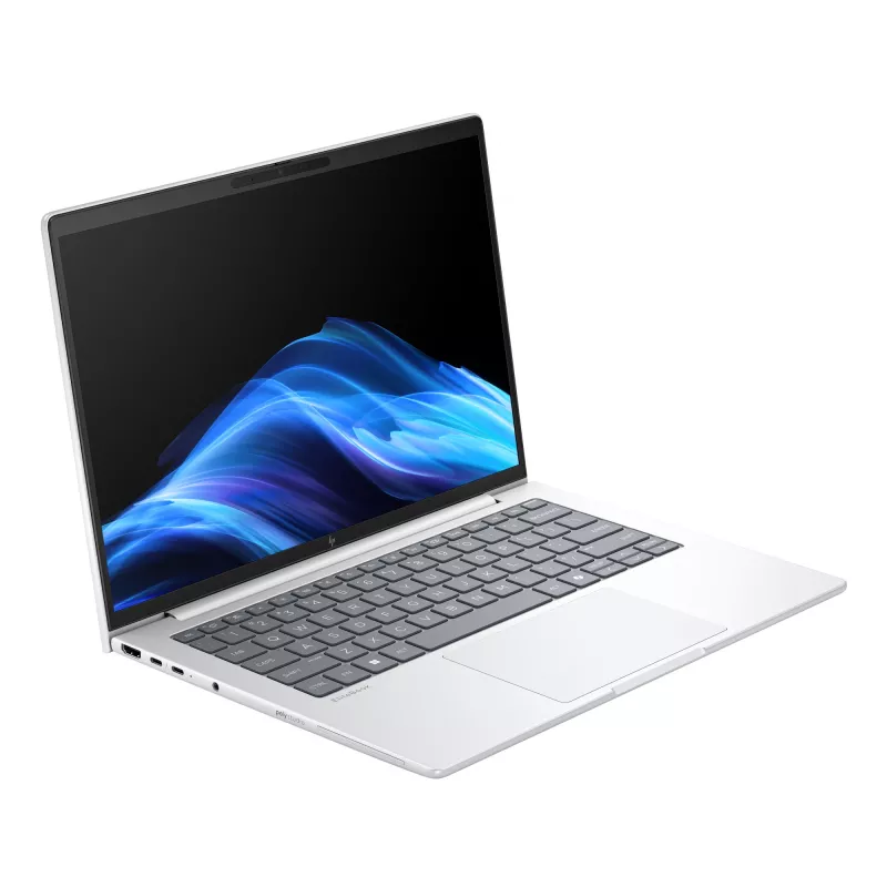 HP EliteBook 8 G1a AMD Ryzen™ AI 5 230 nešiojamas kompiuteris 35,6 cm (14 colių) WUXGA 16 GB DDR5-SDRAM „Wi-Fi 7“ (802.11be) „Windows 11 Pro“ AI PC sidabrinis
