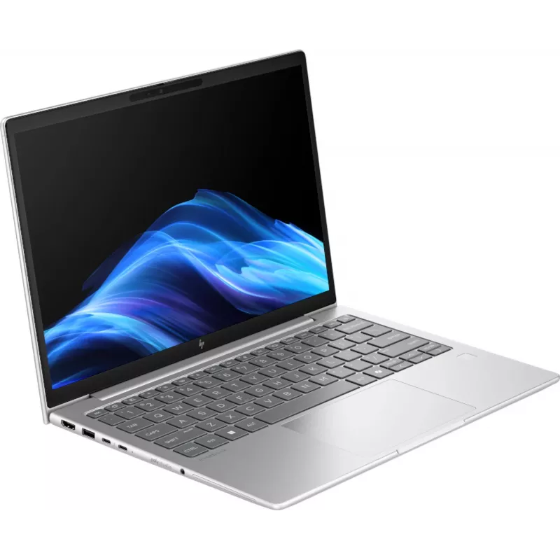 HP EliteBook 6 G1i AI PC Intel Core Ultra 7 255U nešiojamas kompiuteris 33,8 cm (13,3 colio) WUXGA 32 GB DDR5-SDRAM „Wi-Fi 7“ (802.11be) „Windows 11 Pro“ sidabrinis