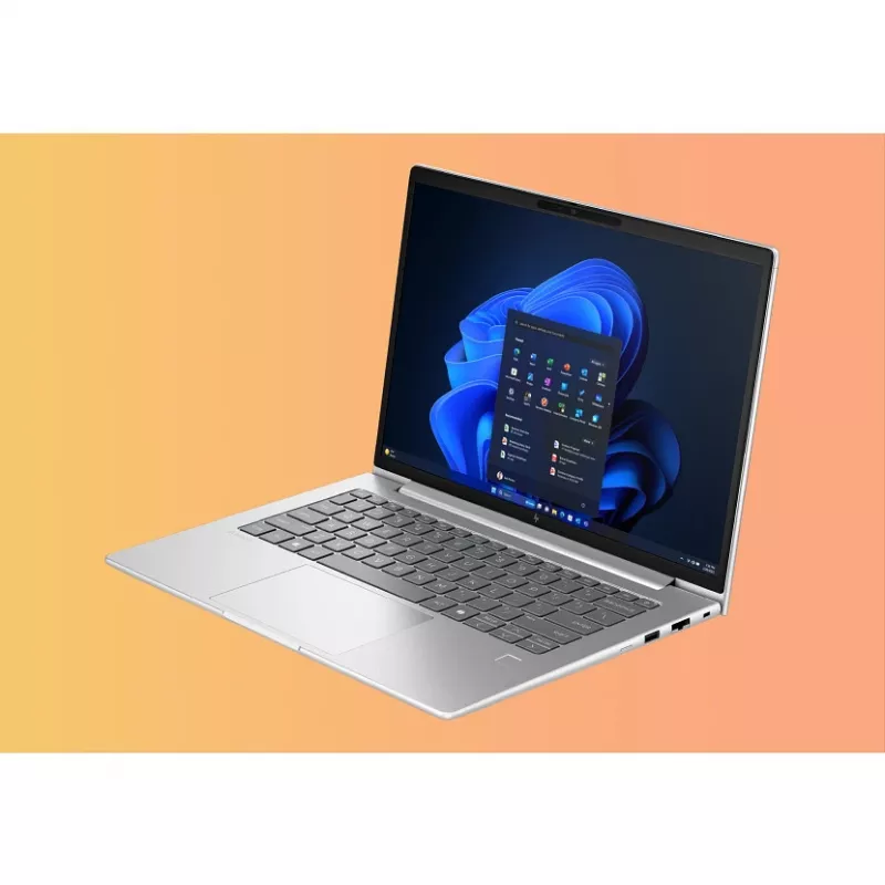 HP EliteBook 6 G1i AI Intel Core Ultra 5 225U nešiojamas kompiuteris 35,6 cm (14 colių) WUXGA 16 GB DDR5-SDRAM „Wi-Fi 7“ (802.11be) „Windows 11 Pro“ AI kompiuteris sidabrinis