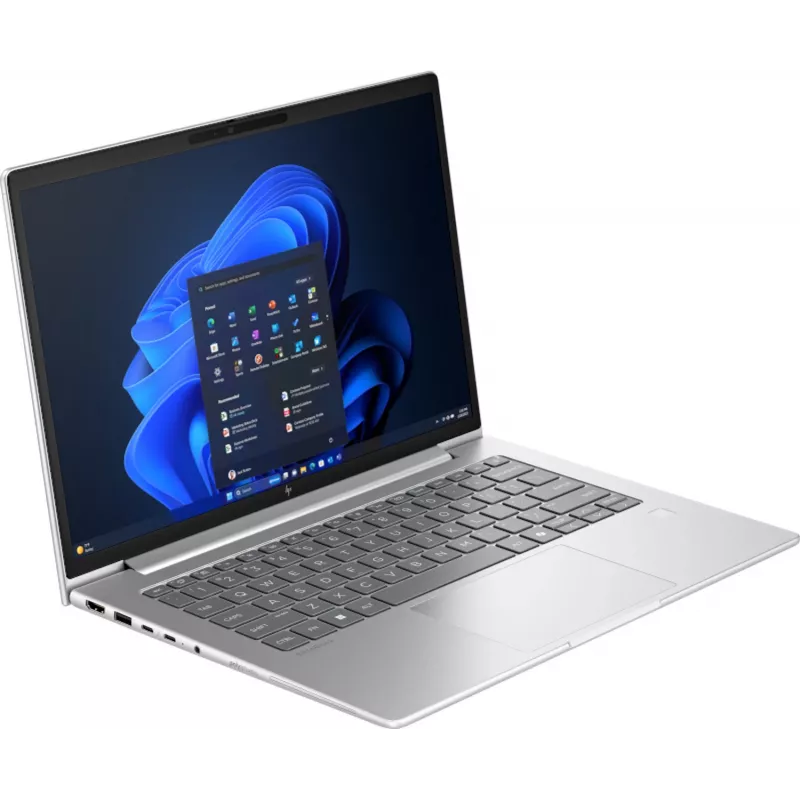 HP EliteBook 6 G1i AI Intel Core Ultra 7 255U nešiojamas kompiuteris 35,6 cm (14 colių) WUXGA 32 GB DDR5-SDRAM Wi-Fi 7 (802.11be) Windows 11 Pro AI PC sidabrinis
