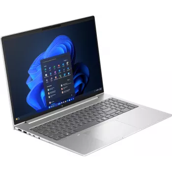 HP EliteBook 6 G1i AI Intel Core Ultra 5 225U nešiojamas kompiuteris 40,6 cm (16 colių) WUXGA 16 GB DDR5-SDRAM „Wi-Fi 7“ (802.11be) „Windows 11 Pro“ AI kompiuteris sidabrinis
