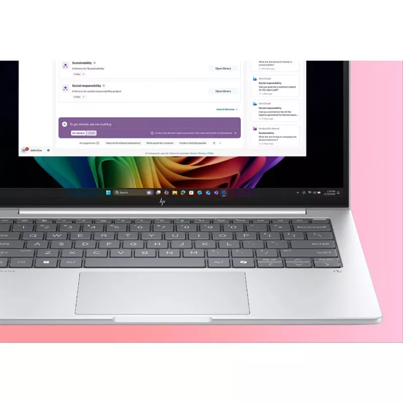 Nešiojamas kompiuteris HP EliteBook 8 G1a 14 colių AMD Ryzen AI 5 340 16GB 512GB SSD Windows 11 Pro