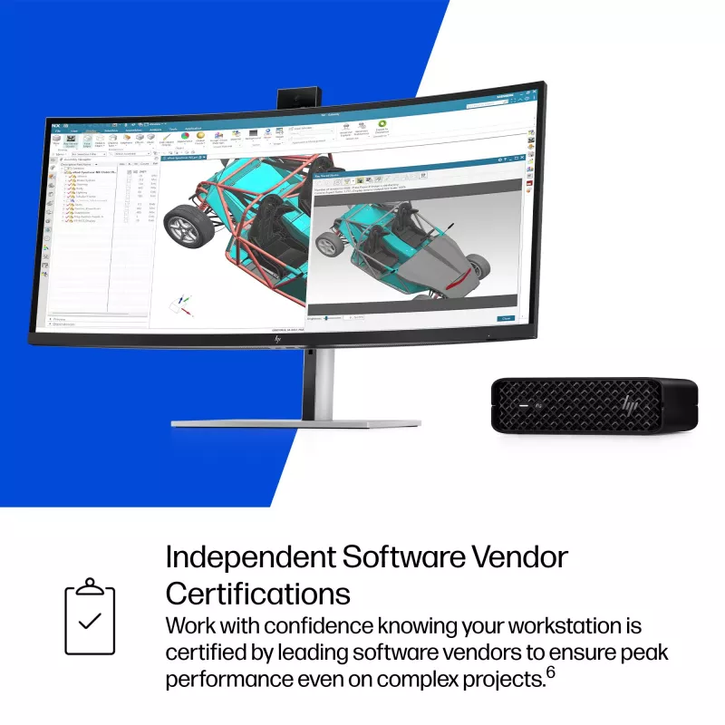 HP Z2 G1i Intel Core Ultra 7 265K 32 GB DDR5-SDRAM NVIDIA RTX 2000 Ada Windows 11 Pro Mini PC darbo stotis AI darbo stotis, AI kompiuteris