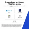 HP Z2 G1i Intel Core Ultra 7 265 16 GB DDR5-SDRAM 512 GB SSD NVIDIA RTX A400 Windows 11 Pro Mini PC darbo stotis AI darbo stotis, AI kompiuteris juoda