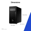 HP Z2 Tower G1i Intel Core Ultra 9 285 32 GB DDR5-SDRAM Windows 11 Pro darbo stotis AI darbo stotis, AI kompiuteris