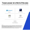 HP Z2 SFF G1i Intel Core Ultra 7 265K 32 GB DDR5-SDRAM NVIDIA RTX A400 Windows 11 Pro darbo stotis, AI darbo stotis, AI kompiuteris