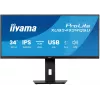Kompiuterio monitorius IIYAMA ProLite XUB3493WQSU-B6 34 colių 3440×1440 UltraWide QHD IPS LED, 1 ms, USB 3.2 šakotuvas, garsiakalbiai, VESA, aukščio reguliavimas
