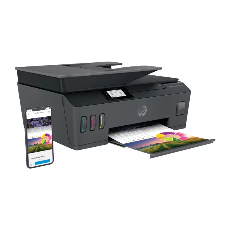 HP Smart Tank Plus 570 belaidis daugiafunkcis spalvotas spausdintuvas, kopijavimo aparatas, skaitytuvas