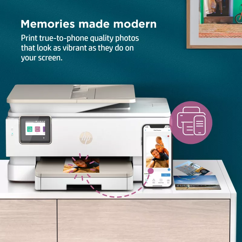 HP ENVY Inspire 7920e belaidis daugiafunkcis spalvotas spausdintuvas, Instant Ink; kopijavimo aparatas, skaitytuvas