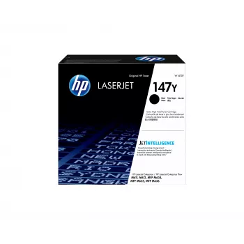HP 147Y labai aukštos talpos juoda Originali LaserJet dažų kasetė