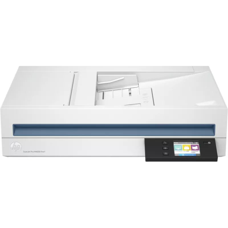 HP Scanjet Pro N4600 fnw1 plokščiasis ir ADF skaitytuvas 1200 x 1200 DPI A5 Baltas