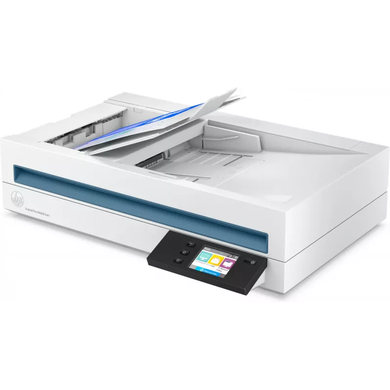 HP Scanjet Pro N4600 fnw1 plokščiasis ir ADF skaitytuvas 1200 x 1200 DPI A5 Baltas