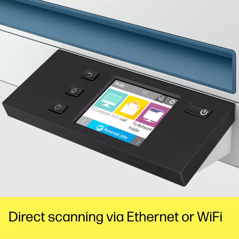 HP Scanjet Pro N4600 fnw1 plokščiasis ir ADF skaitytuvas 1200 x 1200 DPI A5 Baltas