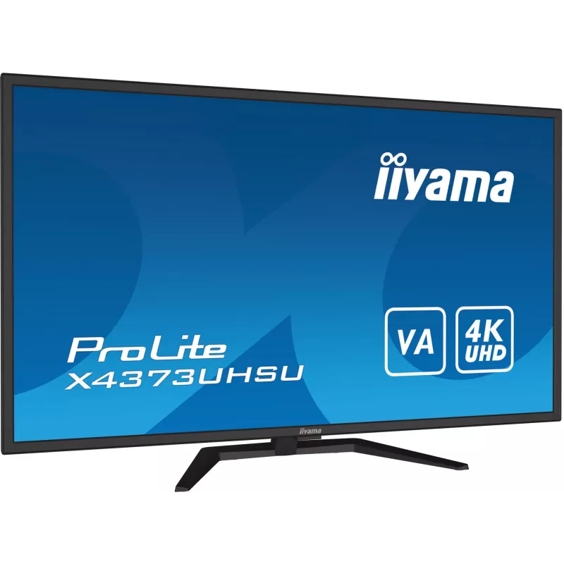 iiyama ProLite X4373UHSU-B1 kompiuterio monitorius 108 cm (42,5 colio) 3840 x 2160 pikselių 4K Ultra HD juodas