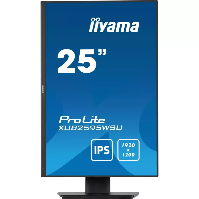 iiyama ProLite XUB2595WSU-B5 kompiuterio monitorius 63,5 cm (25 col.) 1920 x 1200 pikselių WUXGA LED juodas