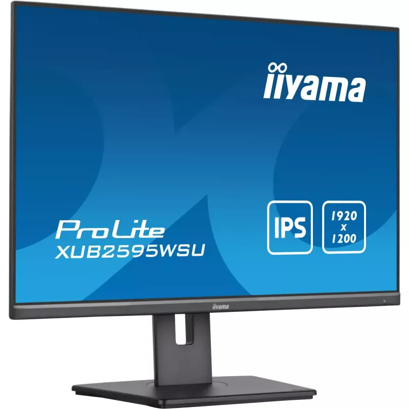iiyama ProLite XUB2595WSU-B5 kompiuterio monitorius 63,5 cm (25 col.) 1920 x 1200 pikselių WUXGA LED juodas