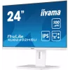 iiyama XUB2492HSU-W6 kompiuterio monitorius 60,5 cm (23,8 col.) 1920 x 1080 pikselių Full HD LED Baltas