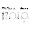 iiyama XUB2492HSU-W6 kompiuterio monitorius 60,5 cm (23,8 col.) 1920 x 1080 pikselių Full HD LED Baltas