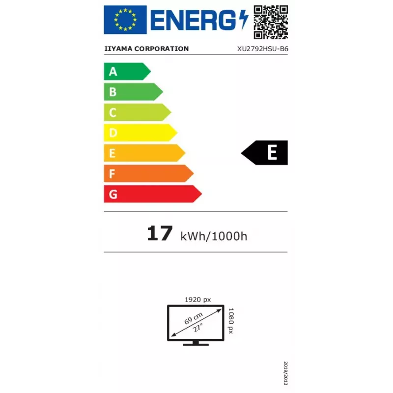 iiyama ProLite XU2792HSU-B6 kompiuterio monitorius 68,6 cm (27 colių) 1920 x 1080 pikselių Full HD LED juodas