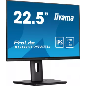 iiyama ProLite XUB2395WSU-B5 kompiuterio monitorius 57,1 cm (22,5 col.) 1920 x 1200 pikselių WUXGA LED juodas