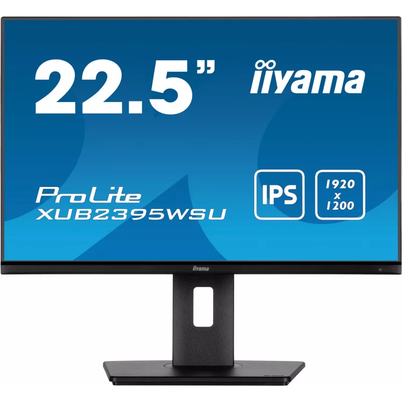 iiyama ProLite XUB2395WSU-B5 kompiuterio monitorius 57,1 cm (22,5 col.) 1920 x 1200 pikselių WUXGA LED juodas