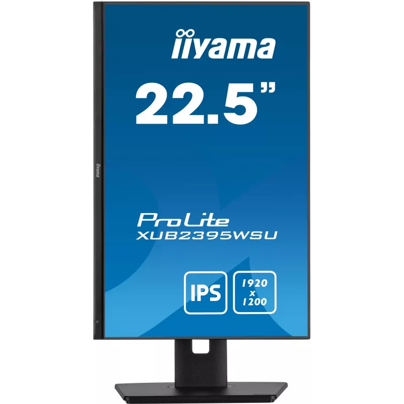 iiyama ProLite XUB2395WSU-B5 kompiuterio monitorius 57,1 cm (22,5 col.) 1920 x 1200 pikselių WUXGA LED juodas