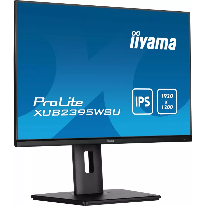 iiyama ProLite XUB2395WSU-B5 kompiuterio monitorius 57,1 cm (22,5 col.) 1920 x 1200 pikselių WUXGA LED juodas