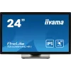 iiyama ProLite T2438MSC-B1 kompiuterio monitorius 60,5 cm (23,8 col.) 1920 x 1080 pikselių Full HD LED jutiklinis juodas