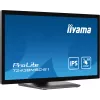 iiyama ProLite T2438MSC-B1 kompiuterio monitorius 60,5 cm (23,8 col.) 1920 x 1080 pikselių Full HD LED jutiklinis juodas