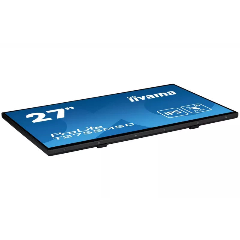 iiyama ProLite T2755MSC-B1 kompiuterio monitorius 68,6 cm (27 colių) 1920 x 1080 pikselių Full HD LED liečiamasis ekranas Stalviršinis Juodas