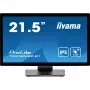 IIYAMA ProLite T2238MSC-B1 kompiuterio monitorius 54,6 cm (21,5 colio) 1920 x 1080 pikselių Full HD LED jutiklinis ekranas juodos spalvos
