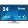 iiyama ProLite T2452MSC-W1 kompiuterio monitorius 61 cm (24 colių) 1920 x 1080 pikselių Full HD LCD jutiklinis ekranas Multi-user Baltas