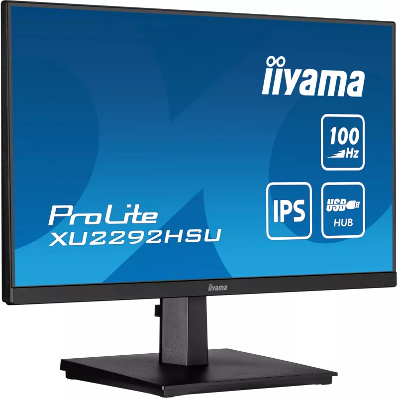 iiyama ProLite XU2292HSU-B6 kompiuterio monitorius 54,6 cm (21,5 col.) 1920 x 1080 pikselių Full HD LED juodas