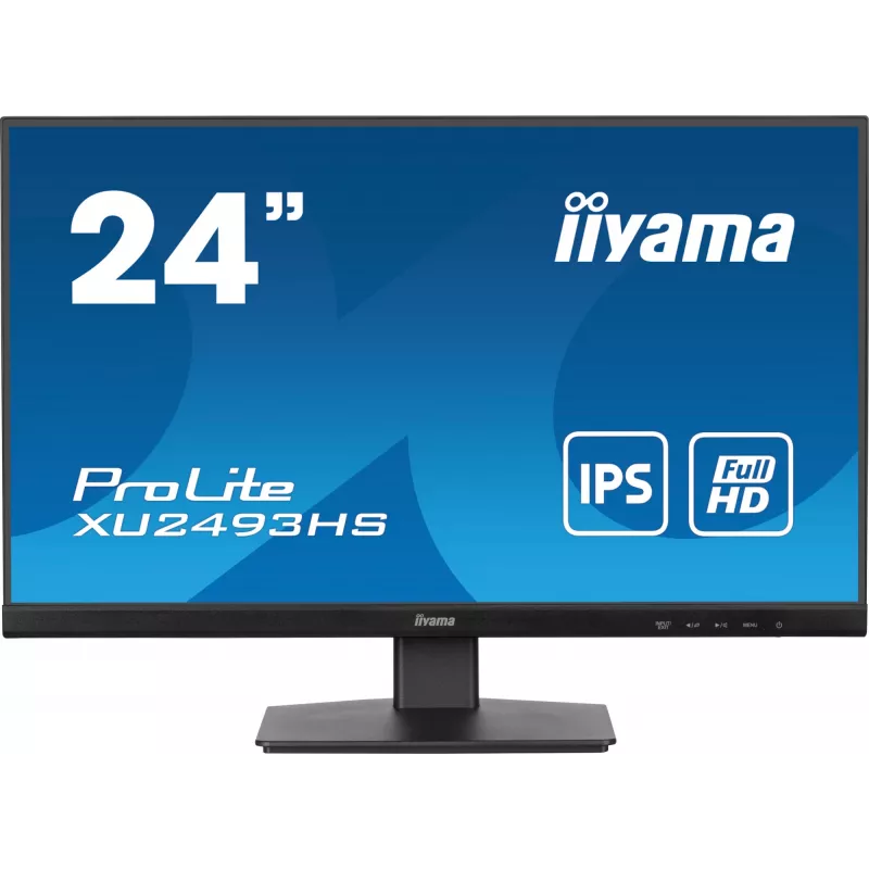 iiyama ProLite XU2493HS-B6 kompiuterio monitorius 60,5 cm (23,8 colio) 1920 x 1080 pikselių Full HD LED juodas