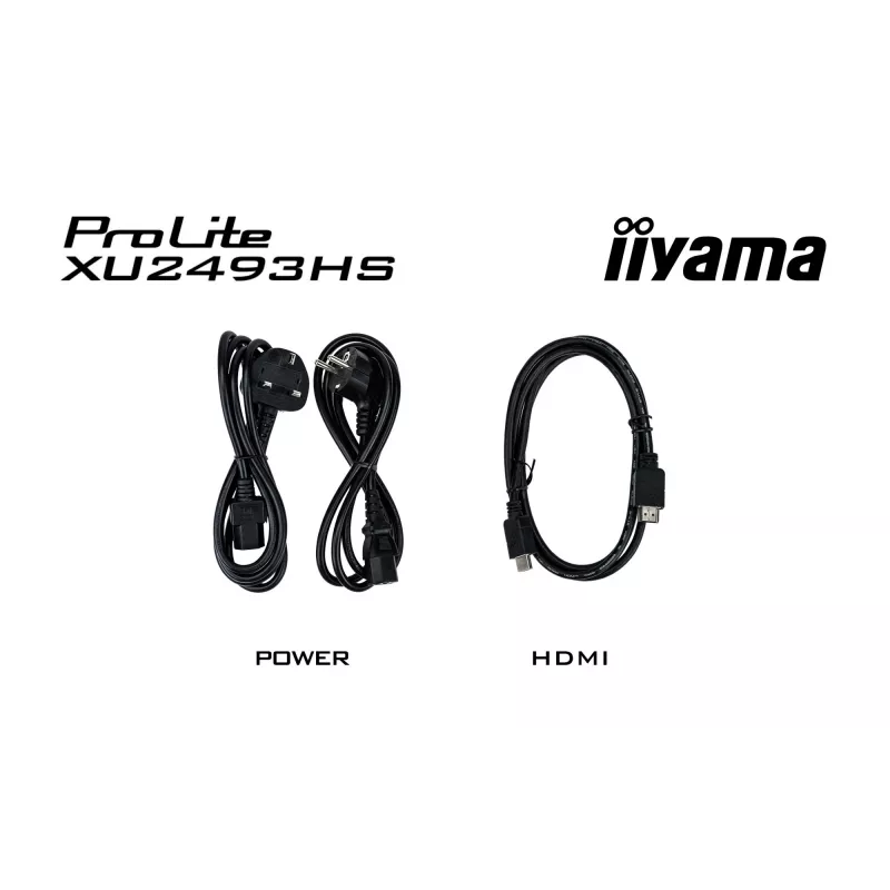 iiyama ProLite XU2493HS-B6 kompiuterio monitorius 60,5 cm (23,8 colio) 1920 x 1080 pikselių Full HD LED juodas