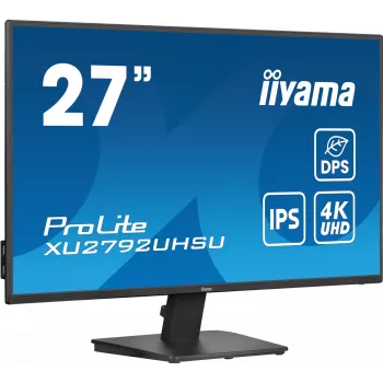 iiyama ProLite XU2792UHSU-B6 kompiuterio monitorius 68,6 cm (27 colių) 3840 x 2160 pikselių 4K Ultra HD LED juodas