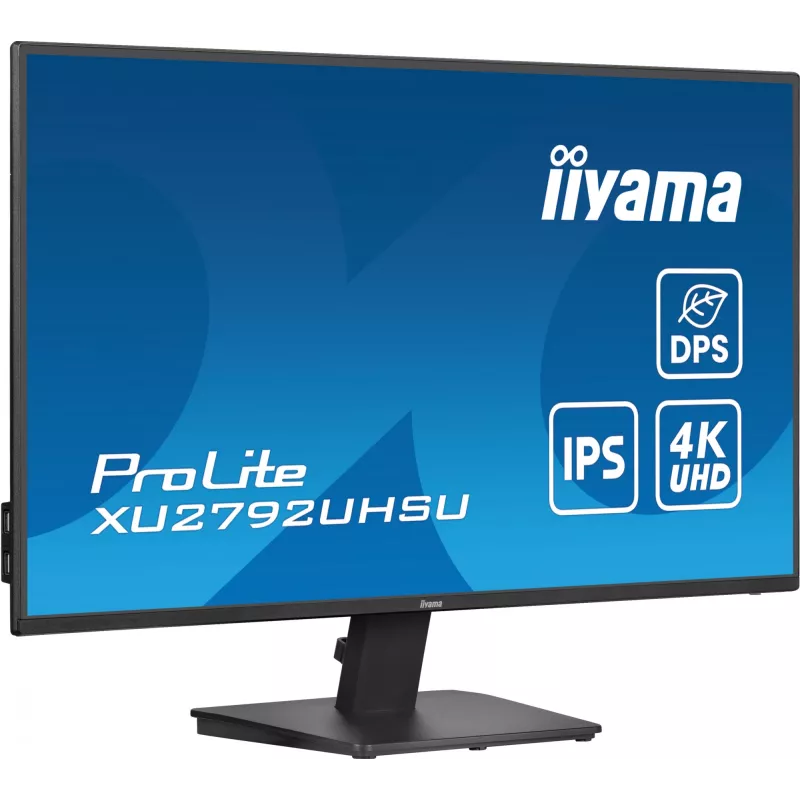 iiyama ProLite XU2792UHSU-B6 kompiuterio monitorius 68,6 cm (27 colių) 3840 x 2160 pikselių 4K Ultra HD LED juodas