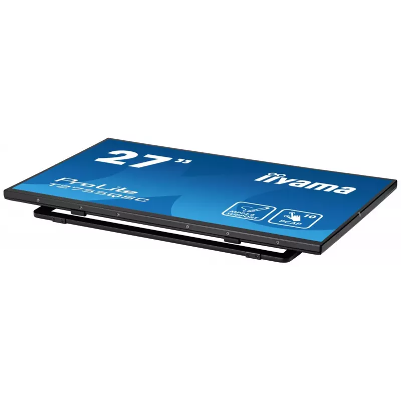 iiyama ProLite T2755QSC-B1 kompiuterio monitorius 68.6 cm (27 colių) 2560 x 1440 pikselių Quad HD LCD jutiklinis ekranas Juoda