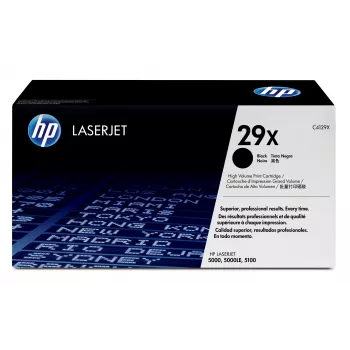 HP 29X didelio našumo juoda Originali LaserJet tonerio kasetė 1 vnt.