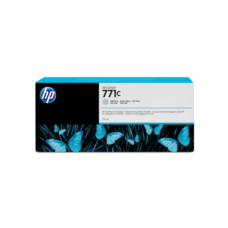 HP 771C 775 ml Light Gray DesignJet rašalo kasetė