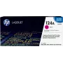 HP 124A Purpurinė Originali „LaserJet“ dažų kasetė, 2000 puslapių, Purpurinė, 1 vnt.