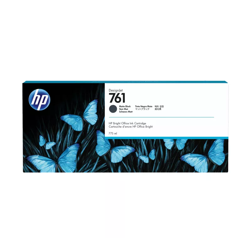 HP 761 775 ml matinė juoda spalva DesignJet rašalo kasetė