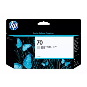 HP 70 130 ml šviesiai pilka DesignJet rašalo kasetė