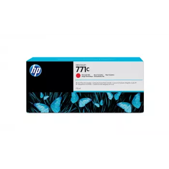 HP 771C 775 ml Chromatic Red DesignJet rašalo kasetė, HP DesignJet Z6200 Photo Printer serija, terminis rašalinis spausdinimas, Singapūras, 324 mm, 120 mm, 64 mm