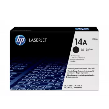 HP 14A juoda Originali LaserJet dažų kasetė, 10000 puslapių, juoda, 1 vnt.