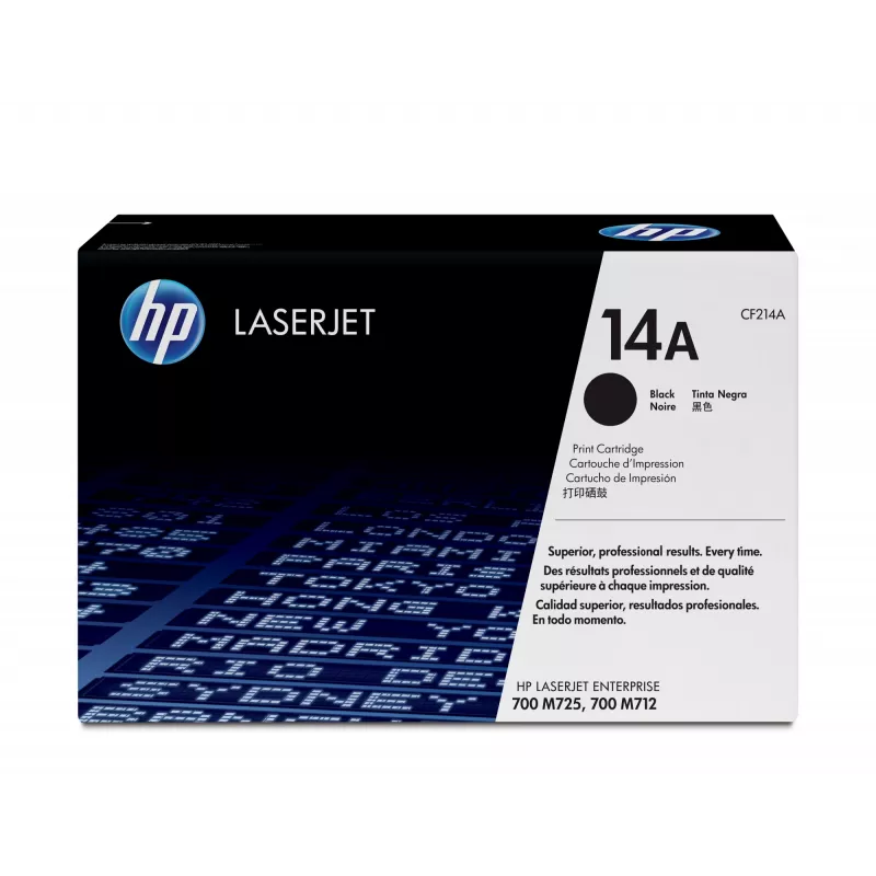 HP 14A juoda Originali LaserJet dažų kasetė, 10000 puslapių, juoda, 1 vnt.