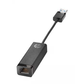 HP USB 3.0 į Gigabit RJ45 adapteris G2, laidinis, USB, Ethernet, juoda